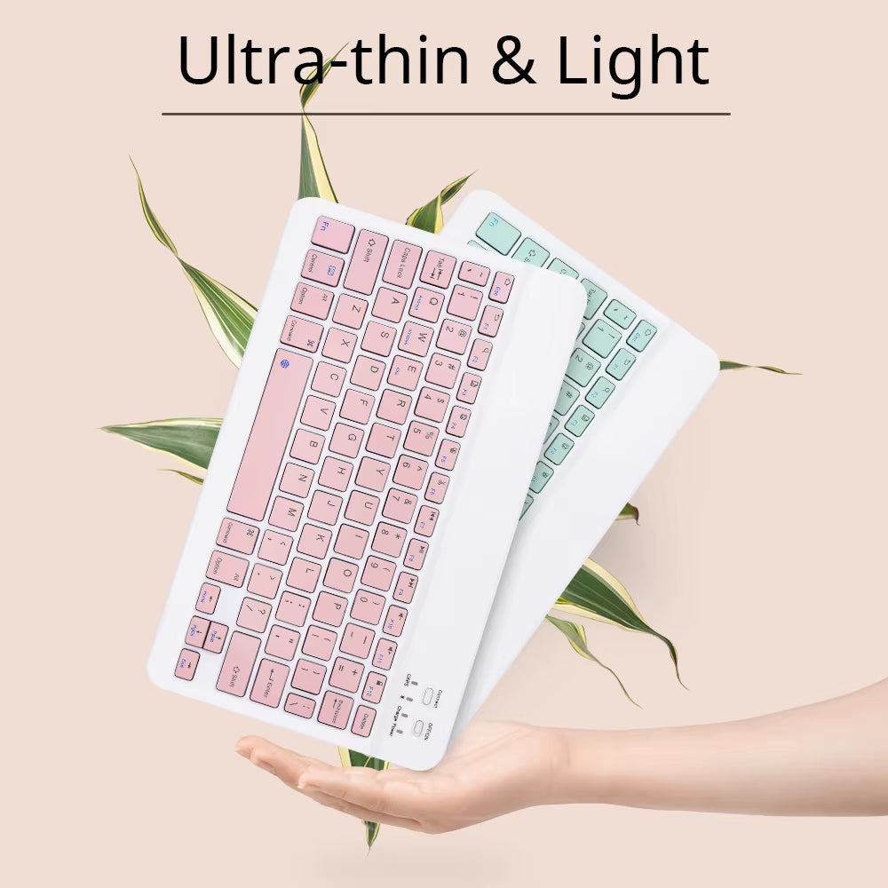 Bluetooth Keyboard for Ipad Xiaomi Samsung Huawei Tablet Laptop IOS Android Russian Arabic Korean Portable Wireless Keyboard