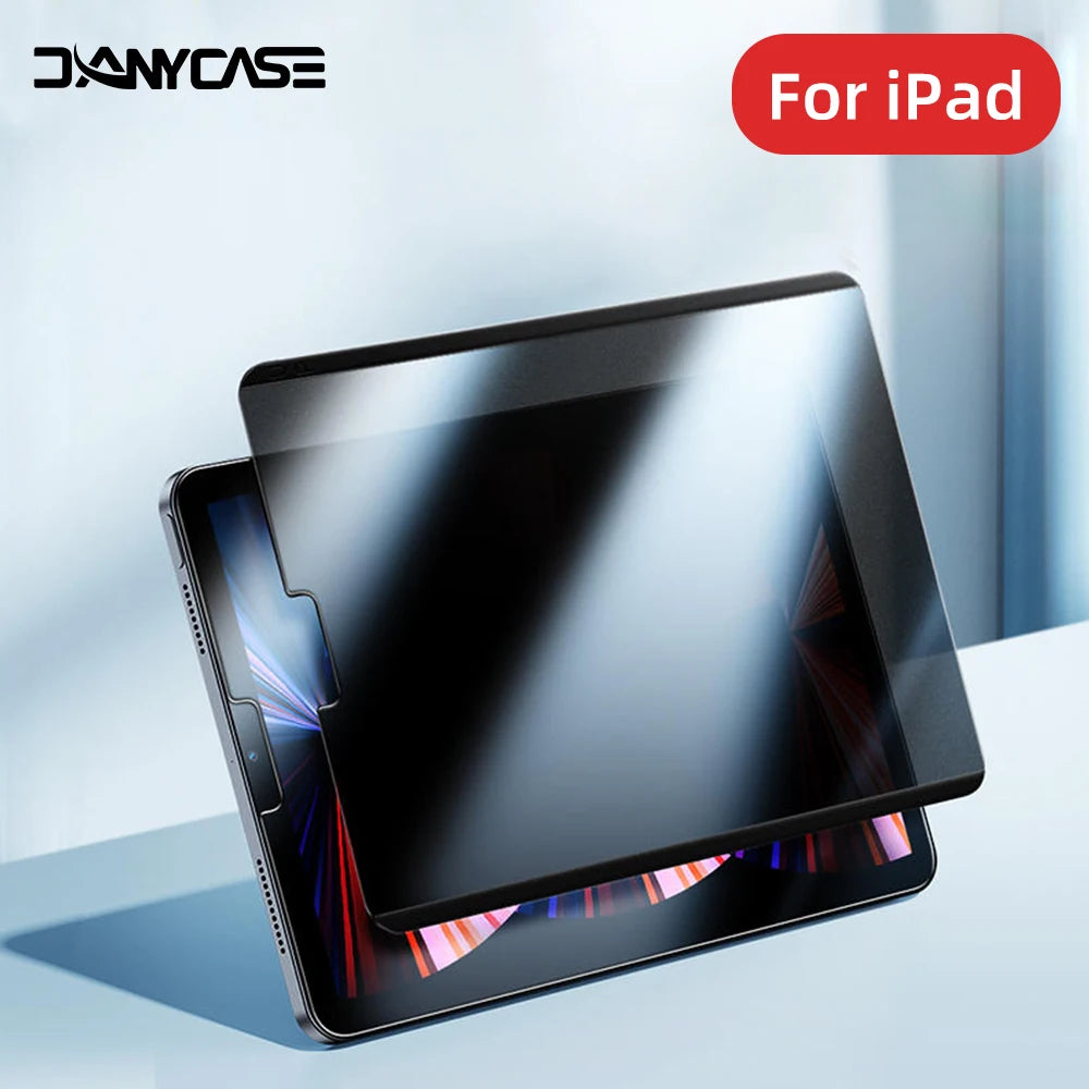 Anti Spy Screen Protector Film for Ipad Pro 11 12.9 Air 5 10.9 10Th 10.2 7/8/9Th Gen Removable Magnetic Privacy Film