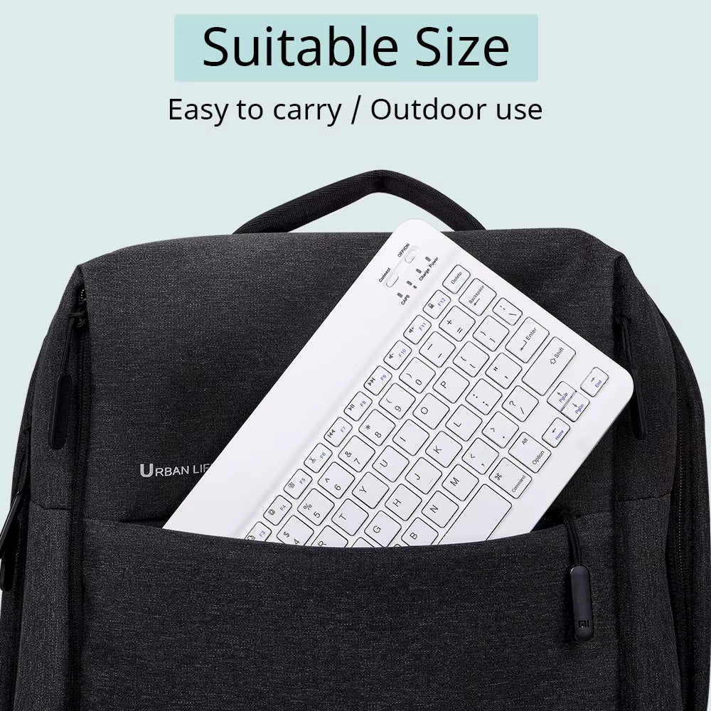 Bluetooth Keyboard for Ipad Xiaomi Samsung Huawei Tablet Laptop IOS Android Russian Arabic Korean Portable Wireless Keyboard