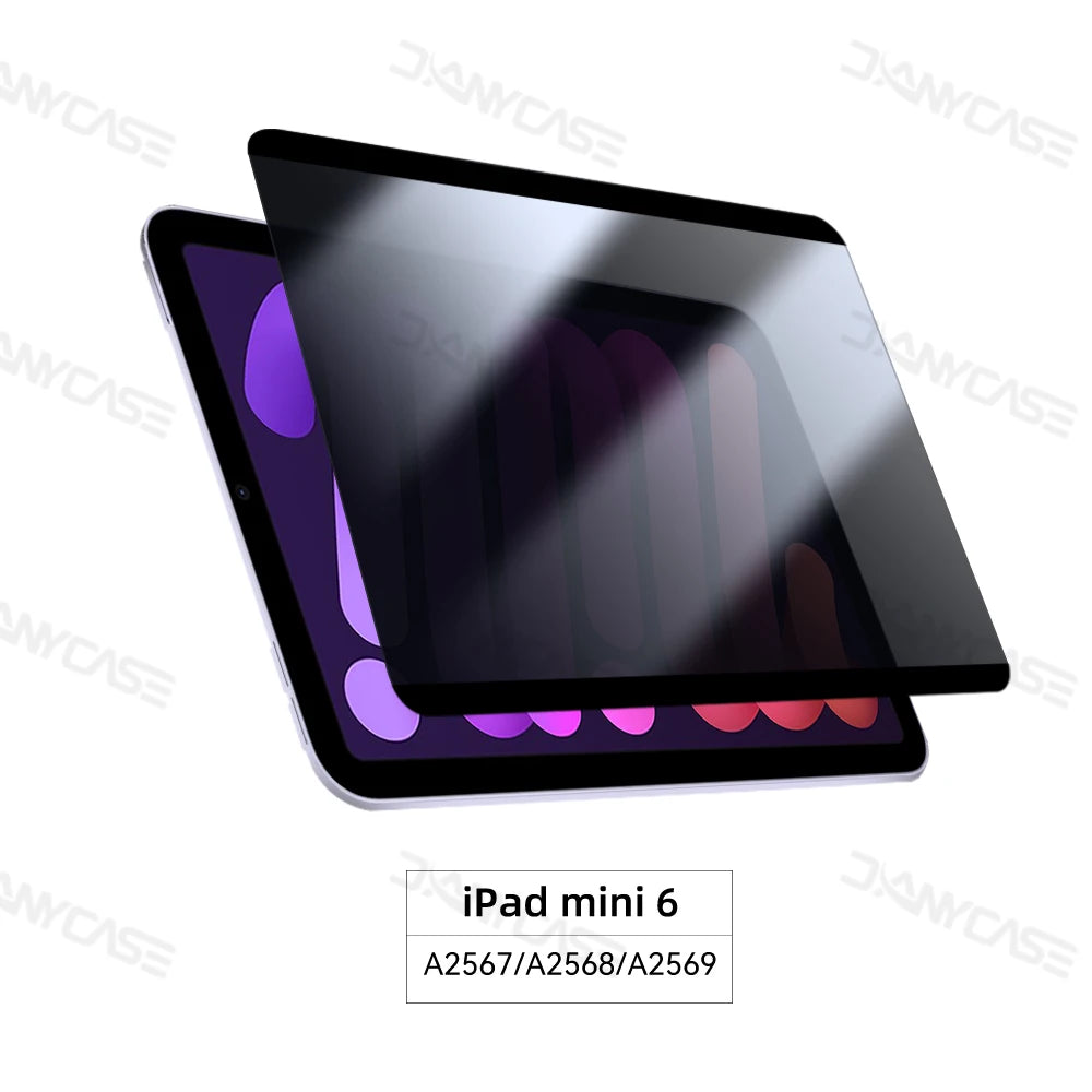 Anti Spy Screen Protector Film for Ipad Pro 11 12.9 Air 5 10.9 10Th 10.2 7/8/9Th Gen Removable Magnetic Privacy Film